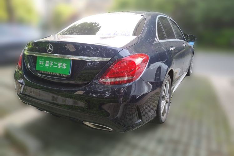 Used Mercedes-Benz C-Class 2018 C 200 L Sport Edition Rear Right 45 Deg