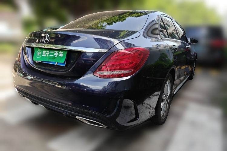 Used Mercedes-Benz C-Class 2018 C 180 L Dynamic Sports Edition Rear Right 45 Deg