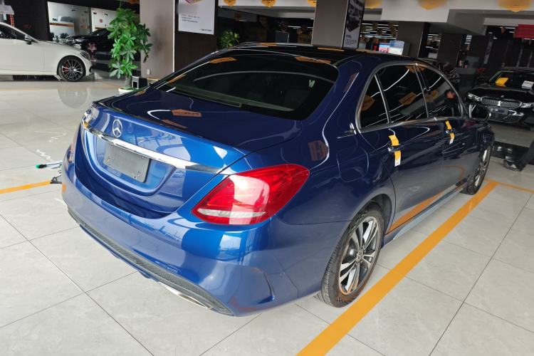 Used Mercedes-Benz C-Class 2018 C 200 L Sport Edition Rear Right 45 Deg