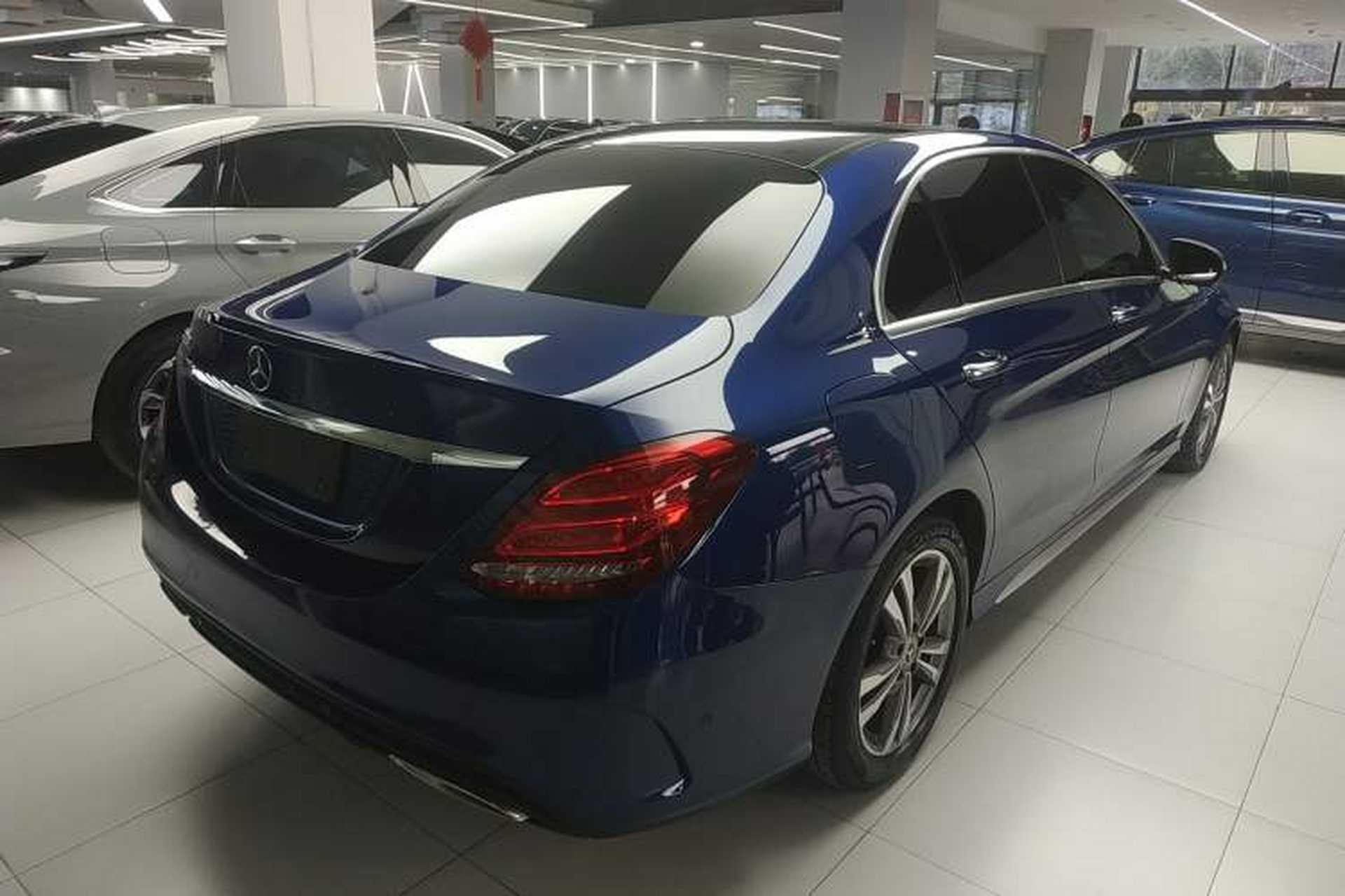 Used Mercedes-Benz C-Class 2018 C 200 L Sport Edition Rear Right 45 Deg