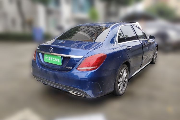 Used Mercedes-Benz C-Class 2018 C 180 L Dynamic Sports Edition Rear Right 45 Deg