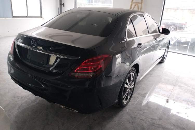 Used Mercedes-Benz C-Class 2018 C 200 L Sport Edition Rear Right 45 Deg