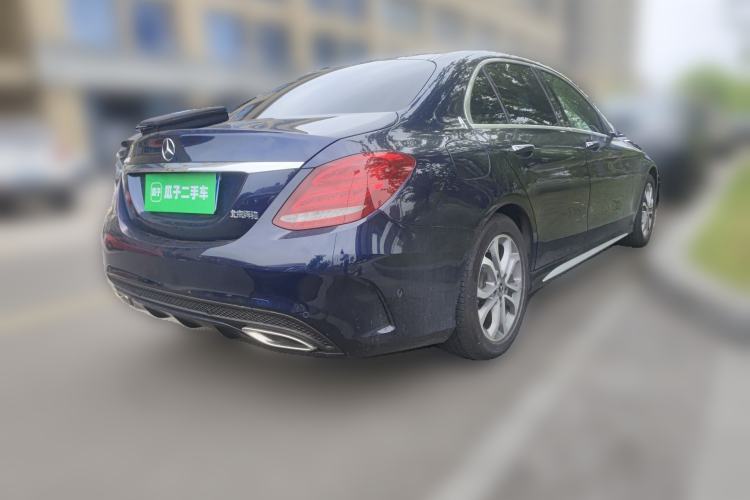 Used Mercedes-Benz C-Class 2018 C 180 L Fashion Edition Sport Version Rear Right 45 Deg
