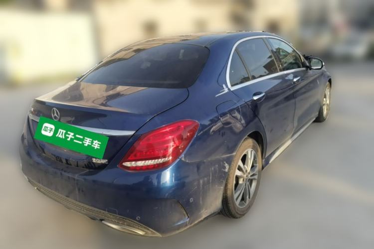 Used Mercedes-Benz C-Class 2018 C 200 L Sport Edition Rear Right 45 Deg