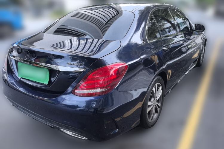 Used Mercedes-Benz C-Class 2018 C 200 L Sport Edition Rear Right 45 Deg
