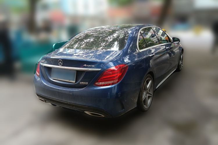 Used Mercedes-Benz C-Class 2018 C 200 L Sport Edition Achievement Special Edition Rear Right 45 Deg