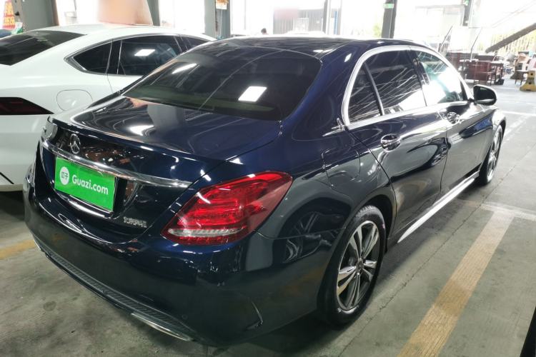 Used Mercedes-Benz C-Class 2018 C 200 L Sport Edition Rear Right 45 Deg