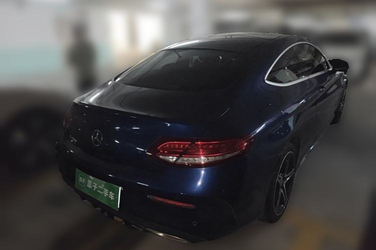 Used Mercedes-Benz C-Class 2018 C 200 Coupe Rear Right 45 Deg