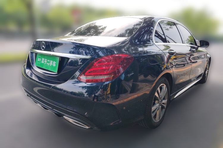 Used Mercedes-Benz C-Class 2018 C 200 L Sport Edition Rear Right 45 Deg