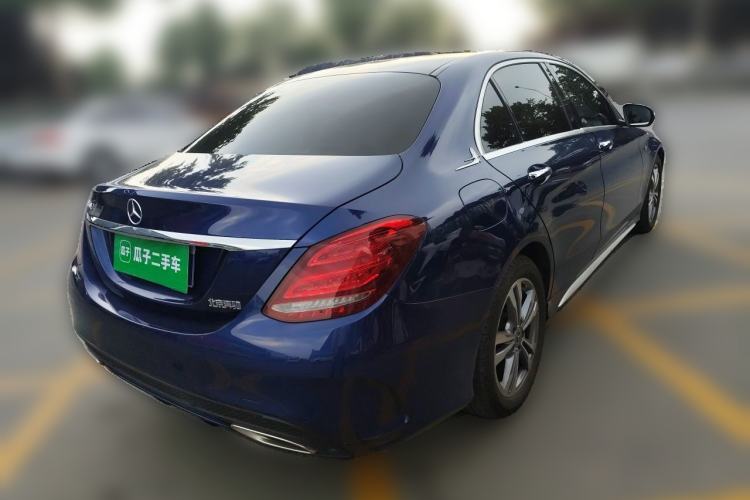 Used Mercedes-Benz C-Class 2018 C 200 L Sport Edition Rear Right 45 Deg