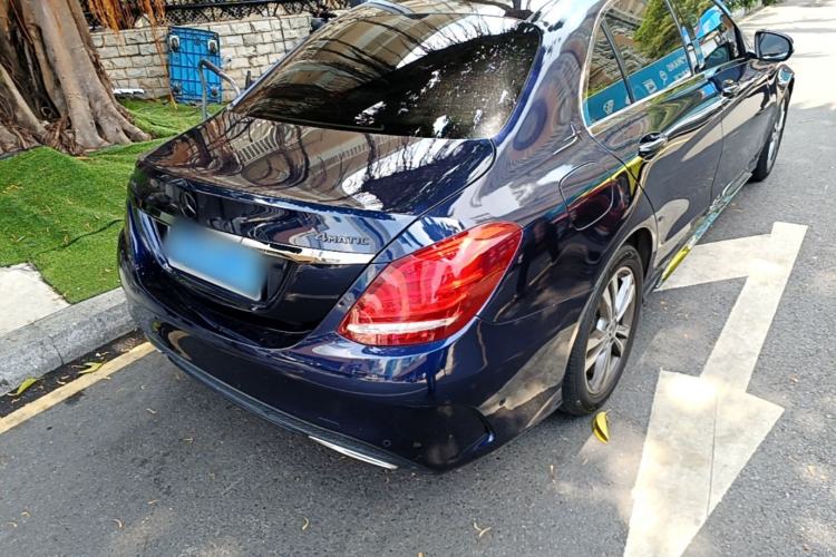 Used Mercedes-Benz C-Class 2018 C 200 L Sport Edition Rear Right 45 Deg