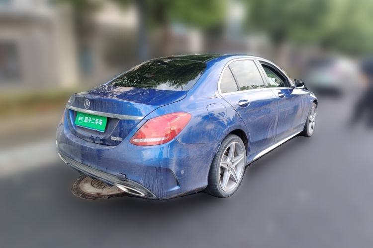 Used Mercedes-Benz C-Class 2018 C 200 L Sport Edition Achievement Special Edition Rear Right 45 Deg