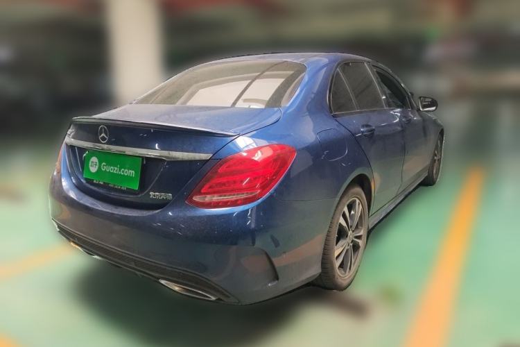 Used Mercedes-Benz C-Class 2018 C 200 Sport Edition Rear Right 45 Deg