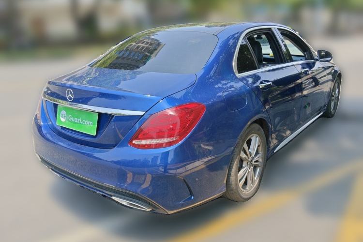 Used Mercedes-Benz C-Class 2018 C 200 L Sport Edition Rear Right 45 Deg