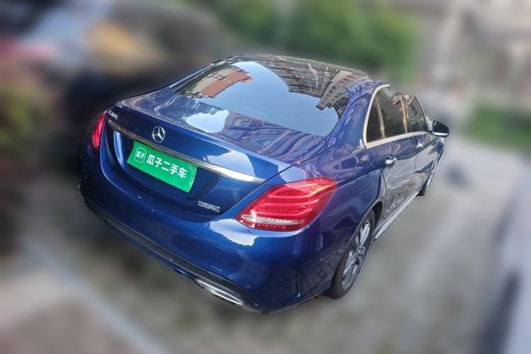 Used Mercedes-Benz C-Class 2018 C 200 L Sport Edition Rear Right 45 Deg