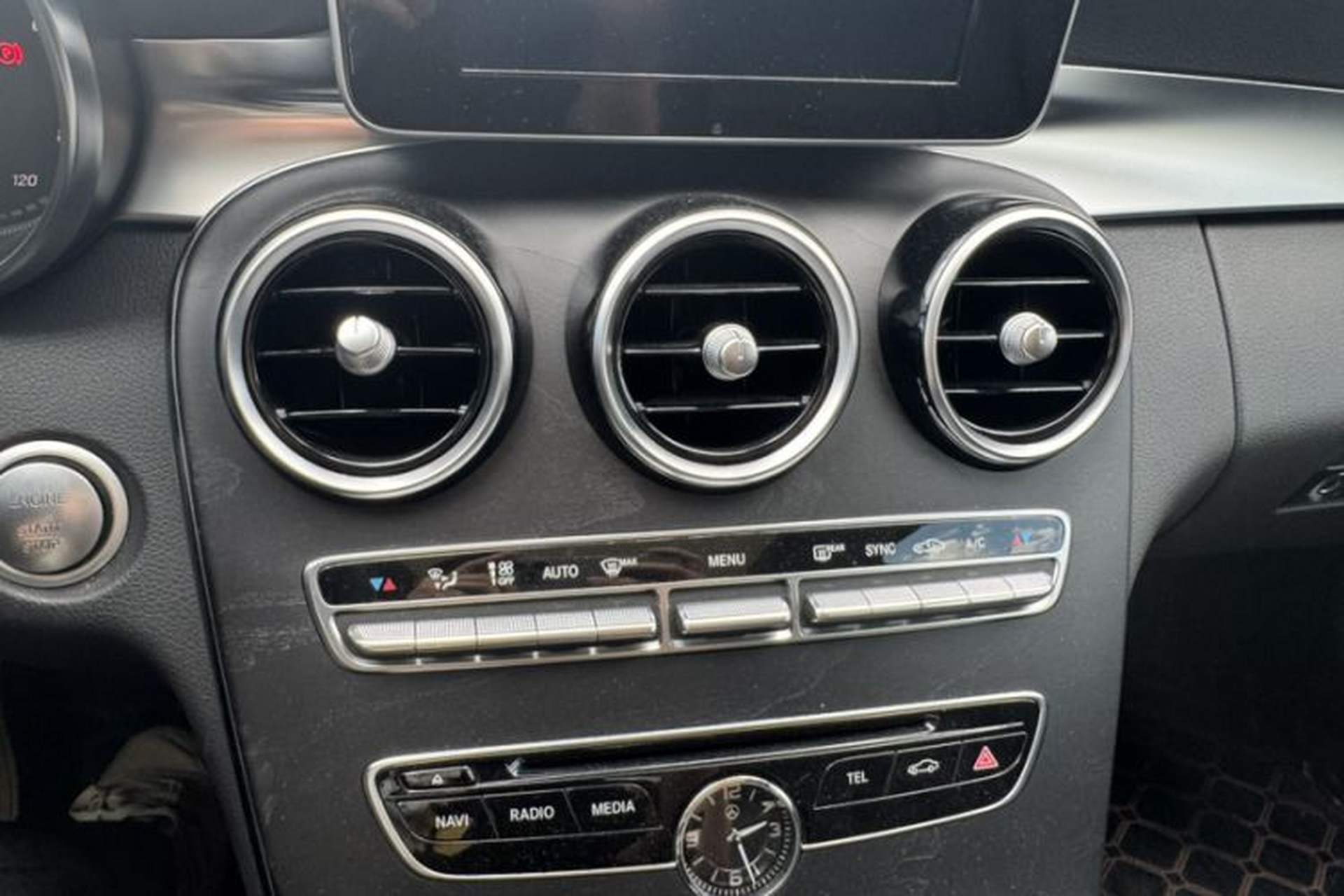 Used Mercedes-Benz C-Class 2018 C 200 L Sport Edition Audio And AC Panel