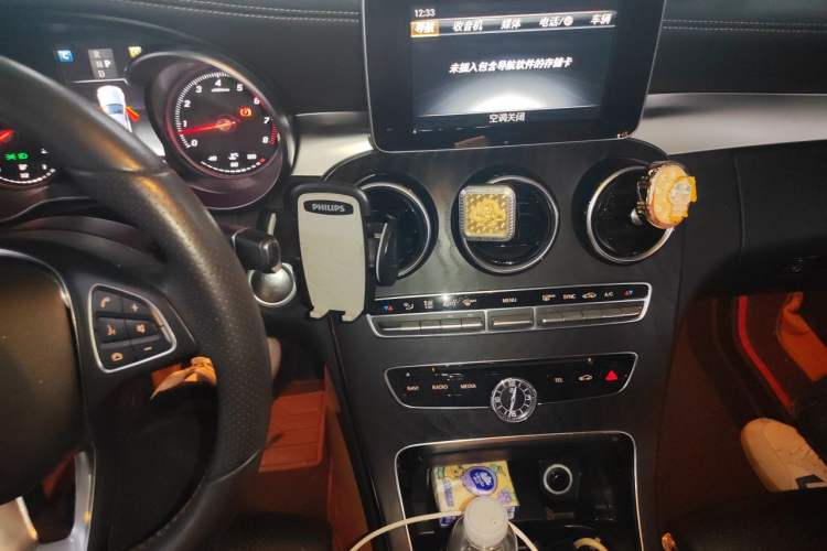 Used Mercedes-Benz C-Class 2018 C 200 L Sport Edition Audio And AC Panel
