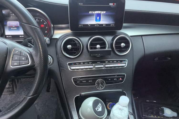 Used Mercedes-Benz C-Class 2018 C 200 L Sport Edition Audio And AC Panel