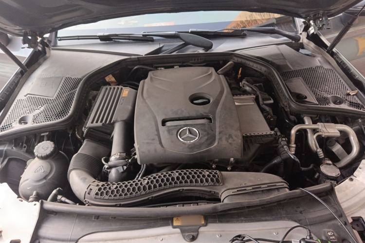 Used Mercedes-Benz C-Class 2018 C 200 4MATIC Coupe Engine Bay