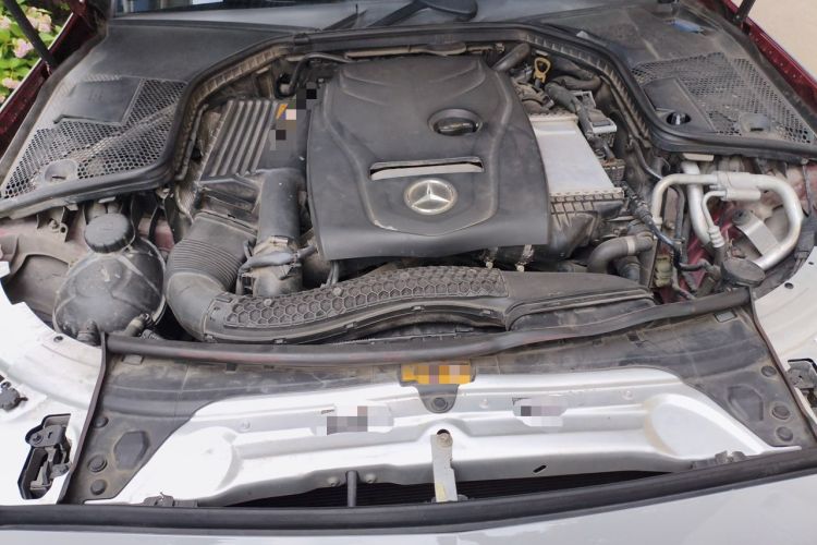Used Mercedes-Benz C-Class 2018 C 200 Coupe Engine Bay
