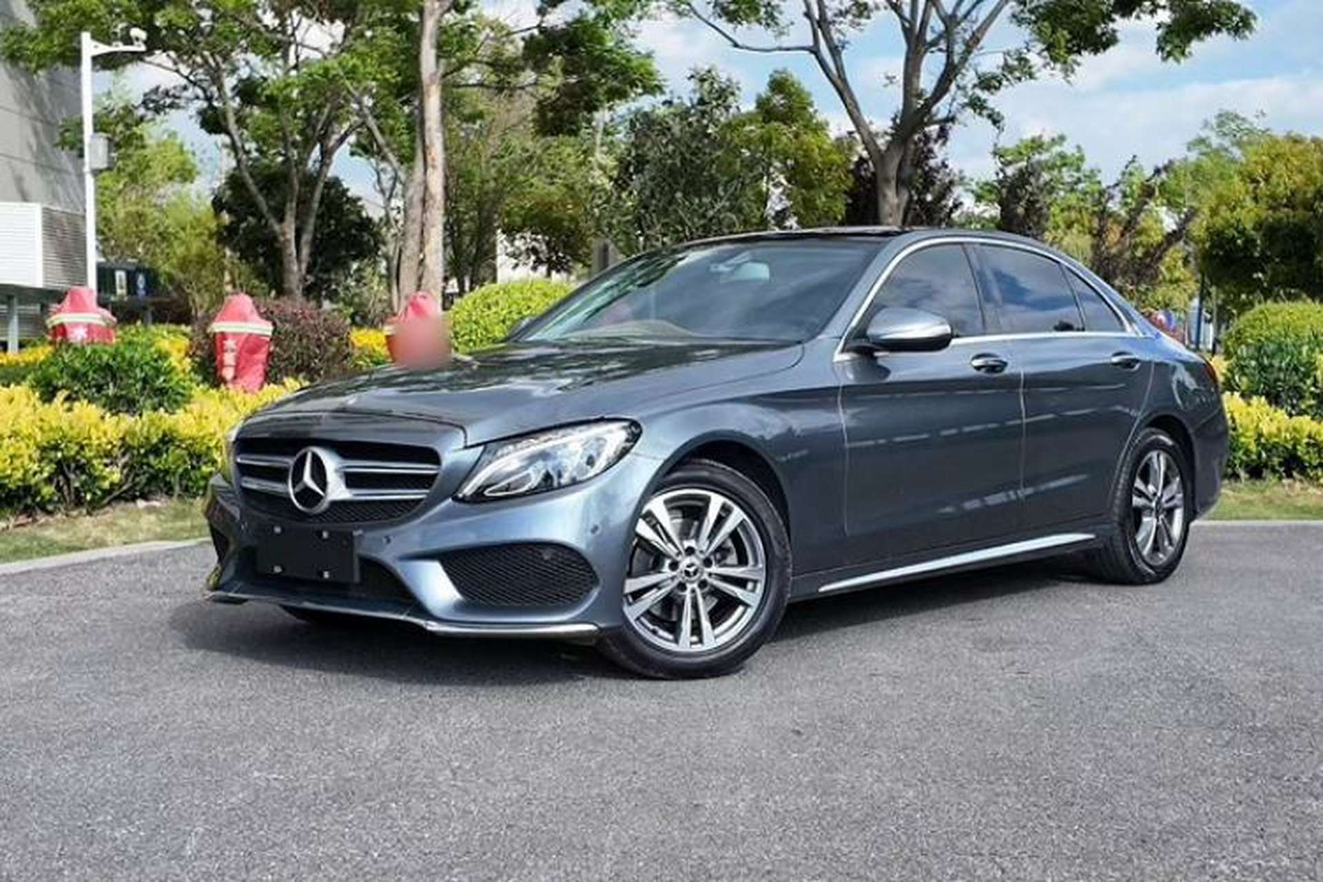 Used Mercedes-Benz C-Class 2018 C 200 L Sport Edition Front Left 45 Deg
