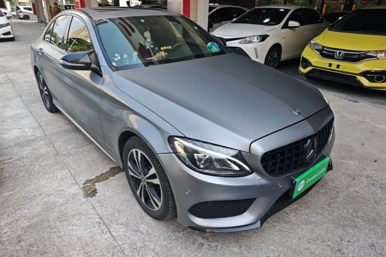 Used Mercedes-Benz C-Class 2018 C 200 Sport Edition Front Right 45 Deg