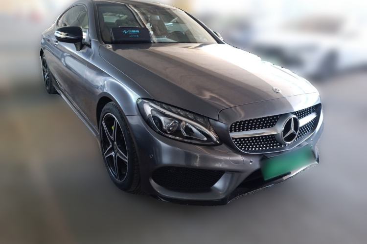 Used Mercedes-Benz C-Class 2018 C 200 Coupe Front Right 45 Deg