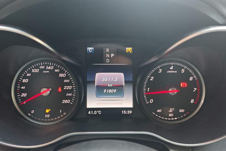 Used Mercedes-Benz C-Class 2018 C 200 Sport Edition Instrument Cluster