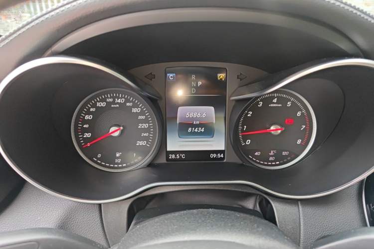 Used Mercedes-Benz C-Class 2018 C 200 L Sport Edition Instrument Cluster