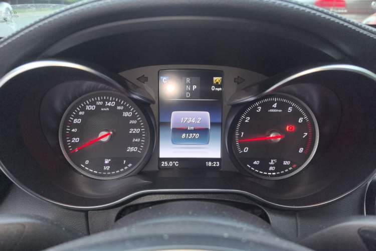Used Mercedes-Benz C-Class 2018 C 200 L Sport Edition Instrument Cluster