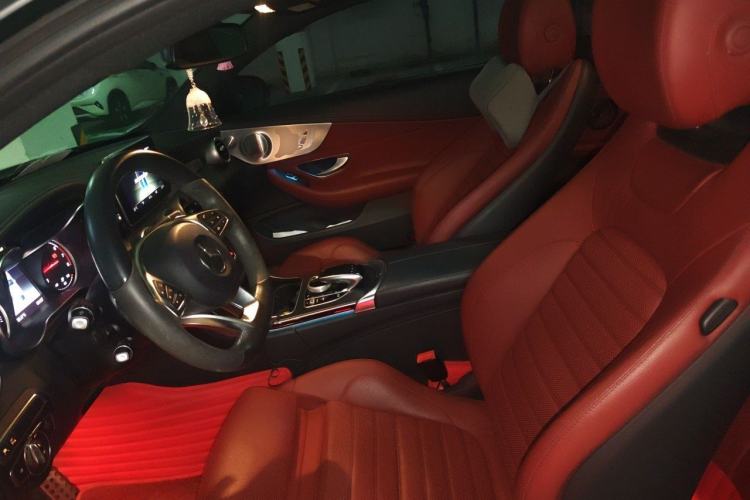 Used Mercedes-Benz C-Class 2018 C 300 Coupe Night Edition Left Front Seat