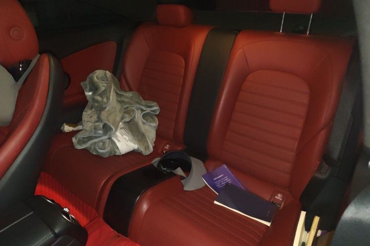 Used Mercedes-Benz C-Class 2018 C 300 Coupe Night Edition Left Rear Seat