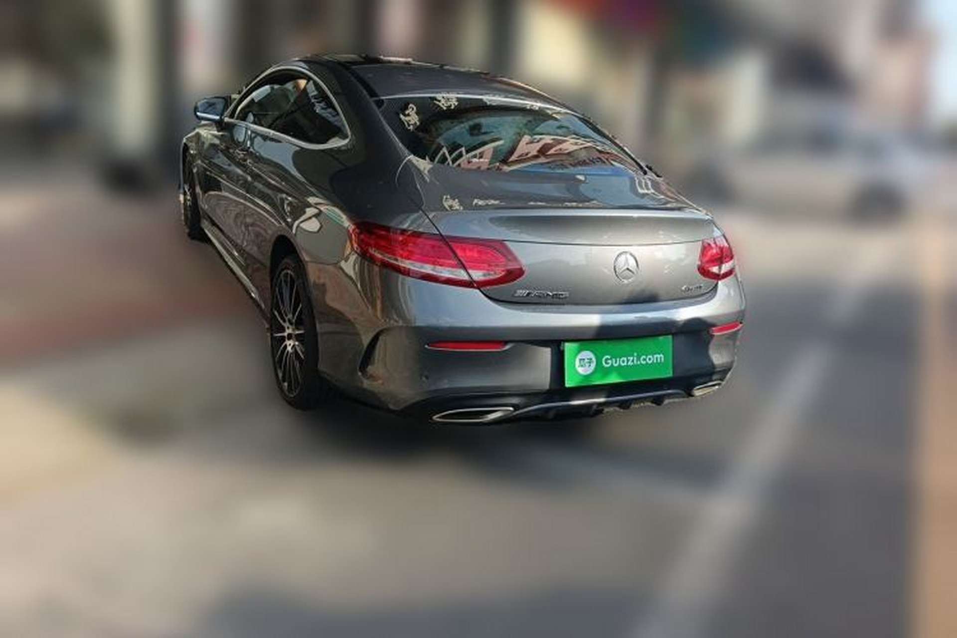 Used Mercedes-Benz C-Class 2018 C 200 4MATIC Coupe Rear Left 45 Deg