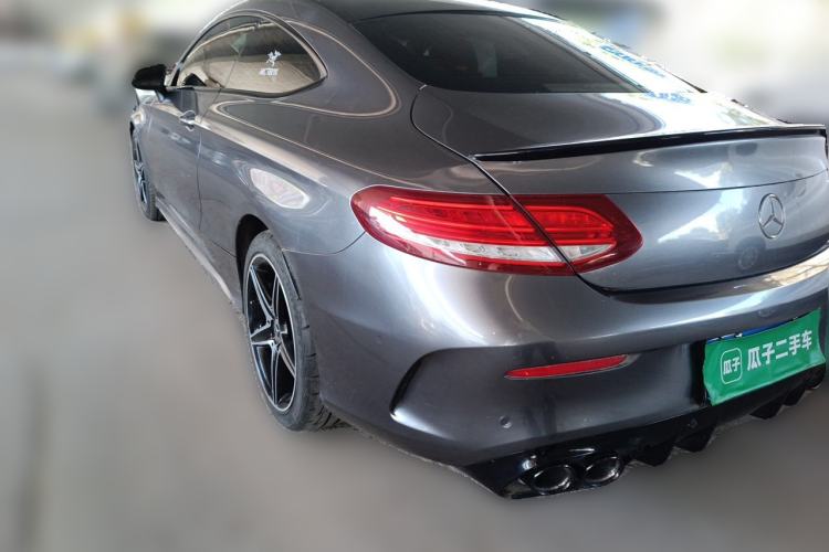 Used Mercedes-Benz C-Class 2018 C 200 Coupe Rear Left 45 Deg