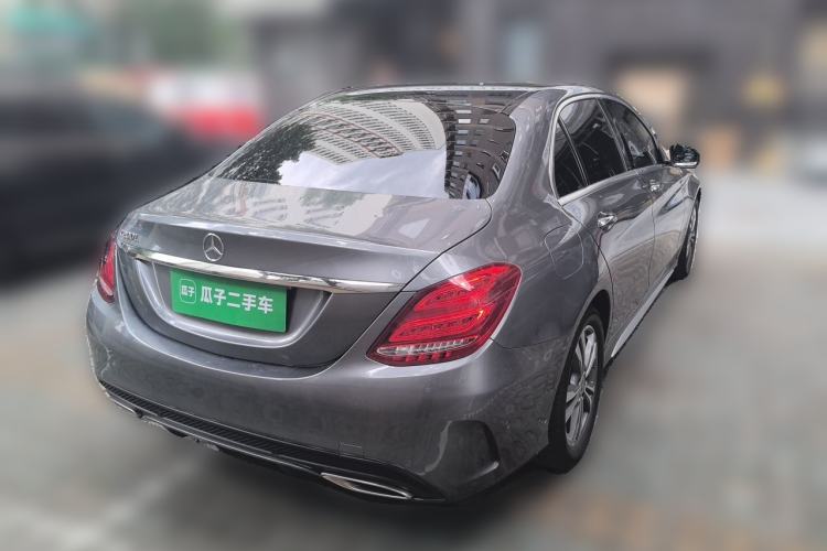 Used Mercedes-Benz C-Class 2018 C 200 L Sport Edition Rear Right 45 Deg