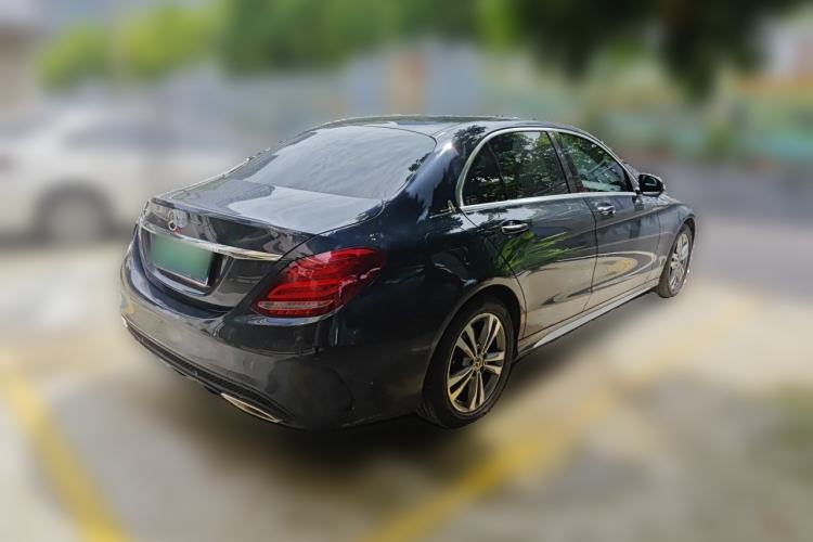 Used Mercedes-Benz C-Class 2018 C 200 L Sport Edition Rear Right 45 Deg