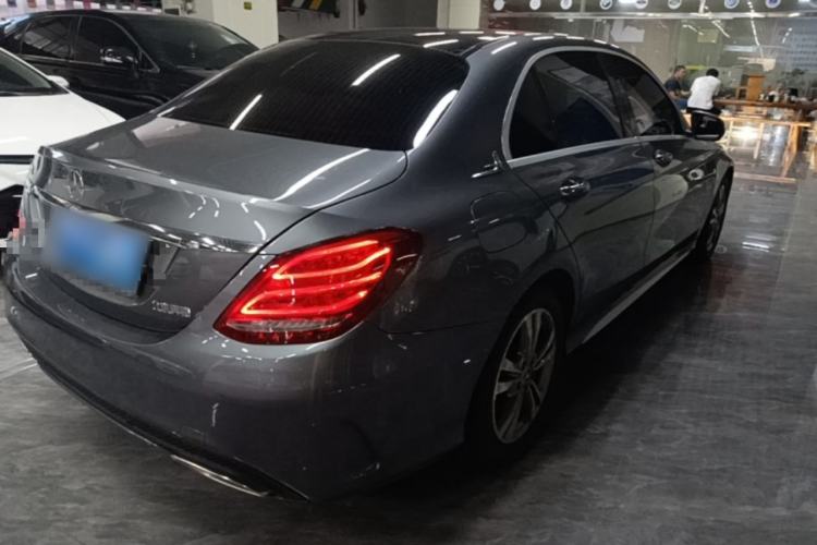 Used Mercedes-Benz C-Class 2018 C 200 L Sport Edition Rear Right 45 Deg