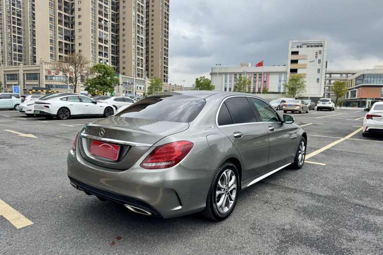 Used Mercedes-Benz C-Class 2018 C 180 L Fashion Edition Sport Version Rear Right 45 Deg