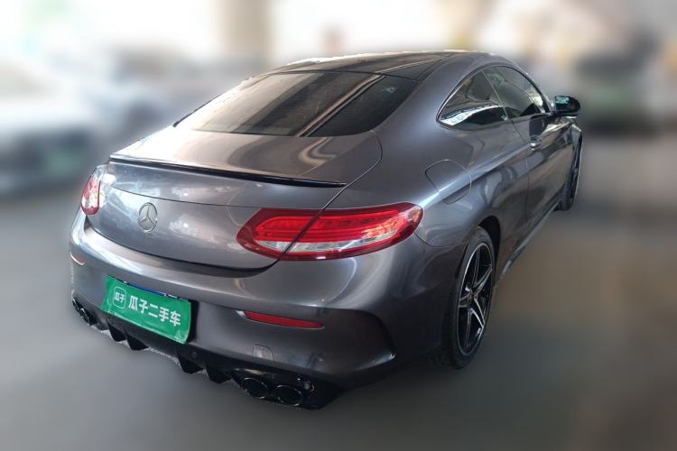 Used Mercedes-Benz C-Class 2018 C 200 Coupe Rear Right 45 Deg