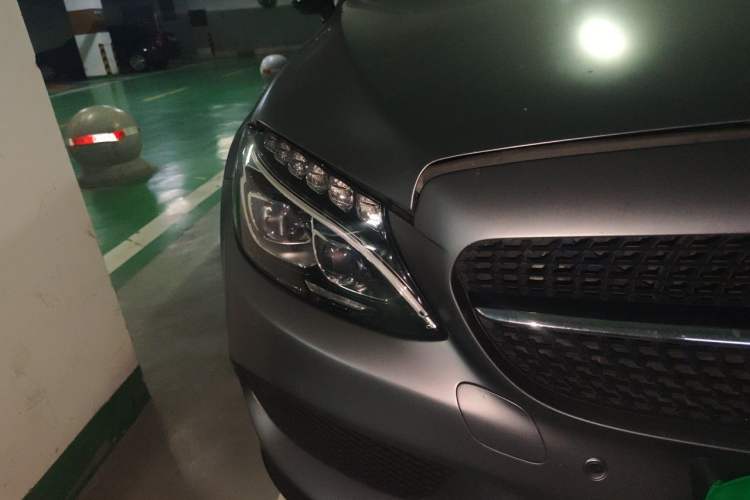 Used Mercedes-Benz C-Class 2018 C 300 Coupe Night Edition Right Front Headlight