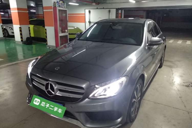 Used Mercedes-Benz C-Class 2018 C 180 L Fashion Edition Sport Version Guazi used car, China used car export, Used car for sale, Used cars, Cheapest cars for sale