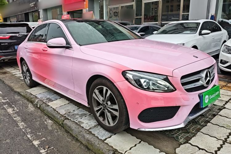 Used Mercedes-Benz C-Class 2018 C 200 L Sport Edition Front Right 45 Deg
