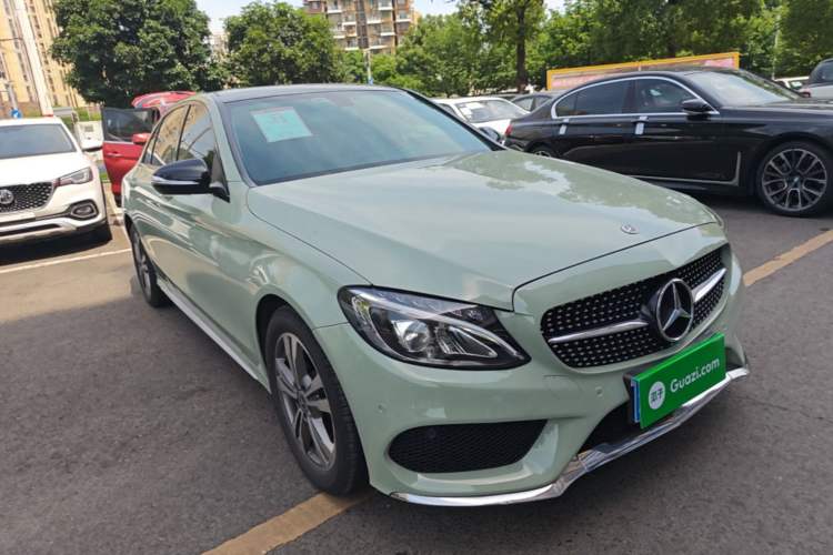 Used Mercedes-Benz C-Class 2018 C 200 L Sport Edition Front Right 45 Deg
