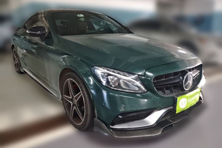 Used Mercedes-Benz C-Class 2018 C 200 Coupe Front Right 45 Deg