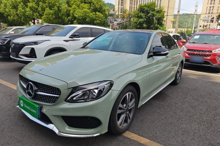 Used Mercedes-Benz C-Class 2018 C 200 L Sport Edition Guazi used car, China used car export, Used car for sale, Used cars, Cheapest cars for sale