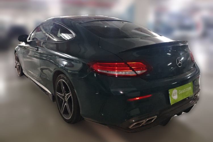 Used Mercedes-Benz C-Class 2018 C 200 Coupe Rear Left 45 Deg