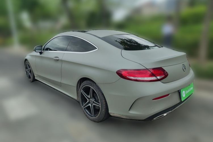 Used Mercedes-Benz C-Class 2018 C 200 Coupe Rear Left 45 Deg