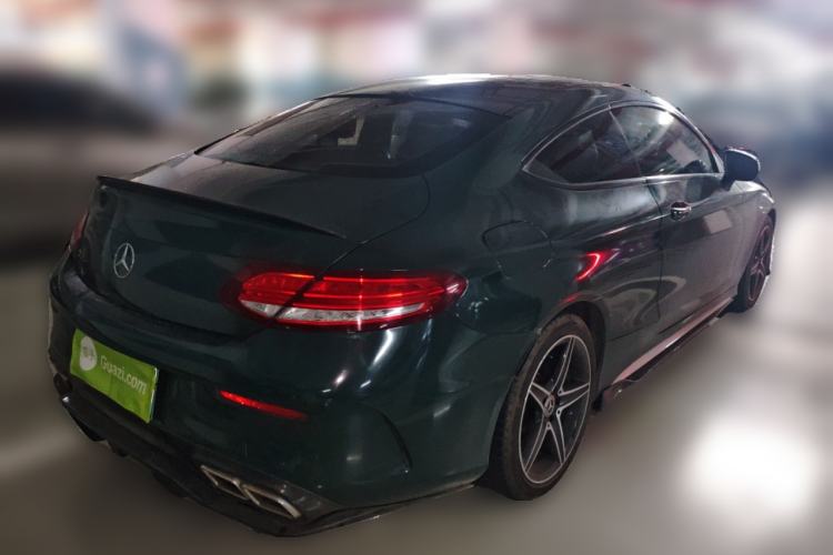 Used Mercedes-Benz C-Class 2018 C 200 Coupe Rear Right 45 Deg