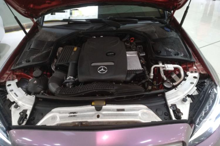 Used Mercedes-Benz C-Class 2018 C 180 L Fashion Edition Sport Version Engine Bay