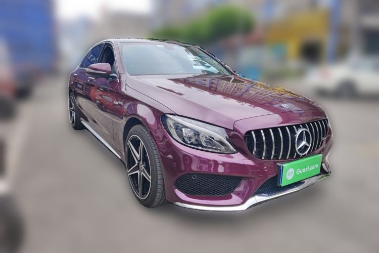 Used Mercedes-Benz C-Class 2018 C 200 L Sport Edition Front Right 45 Deg